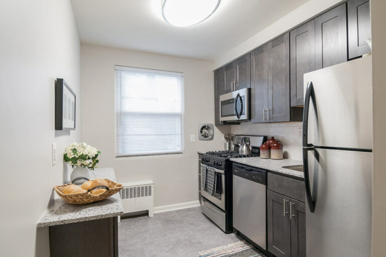 The Metropolitan Bala Cynwyd apartment interior kitchen