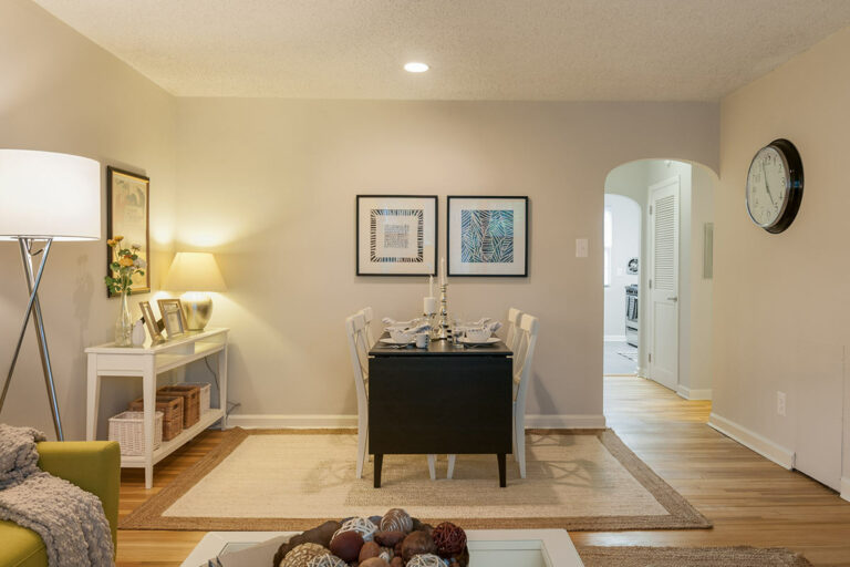 The Metropolitan Bala Cynwyd apartment interior dining area